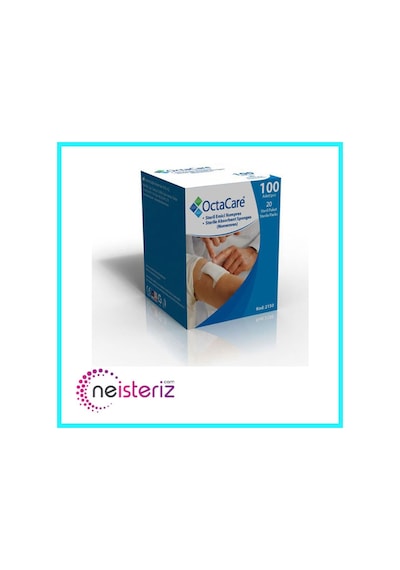 Octacare Steril Emici Kompres Gazlı Bez 2 x 100 Adet 2 Paket