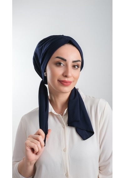 Hürrem Bone Lacivert Pratik Hazır Geçmeli Tesettür Bone Kesik Elyaf Sade 2111 Lacivert Hürrem Bone Lacivert Pratik Hazır Geçmeli Tesettür Bone Kesik Elyaf Sade 2111 Lacivert