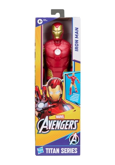 Marvel Avengers Titan Serisi Iron Man 29,2 Cm Aksiyon Figürü, 4 Yaş Ve Üzeri Çocuklar İçin Süper Kahraman Figürleri Ve Oyuncakları