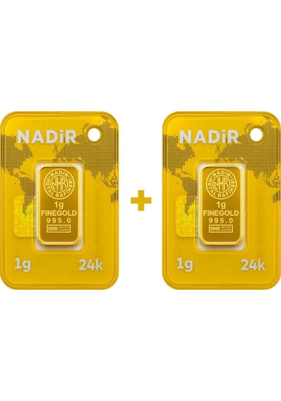 Nadir Gold 24 Ayar 2 Gram Külçe Altın