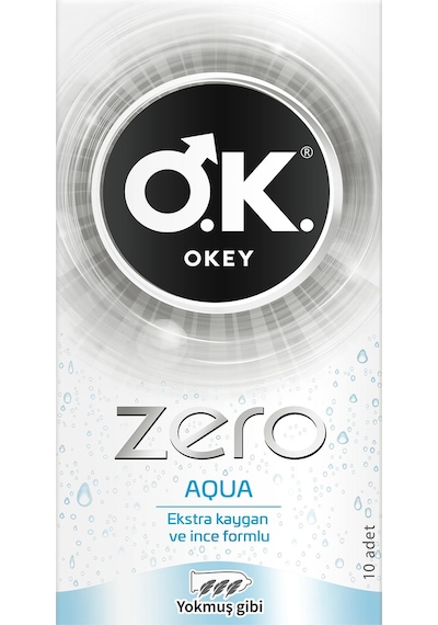 Okey Zero Aqua Prezervatif 10'lu