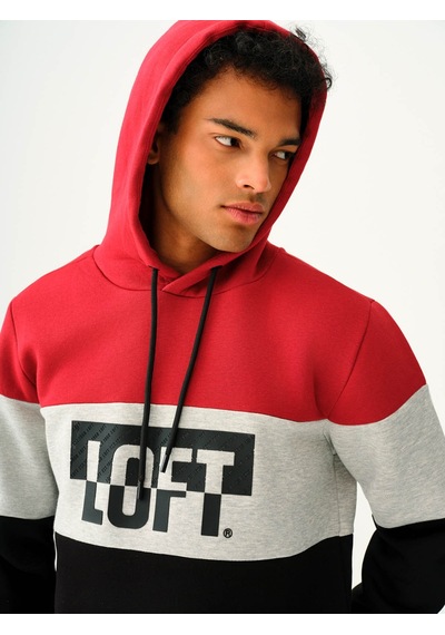 Loft Erkek Sweatshirt Kırmızı Lf2037267 25kp69000102 P6965 Kırmızı