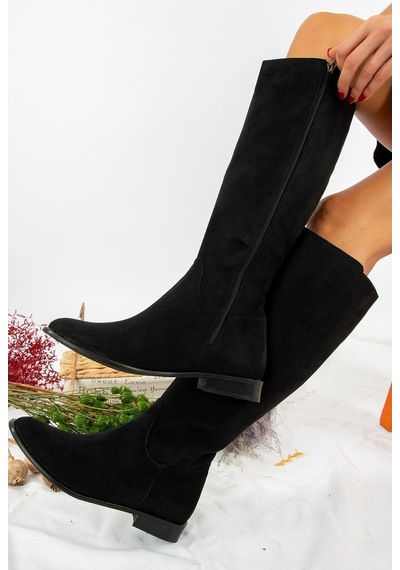 Fox Shoes Siyah Kadın Çizme J654065602