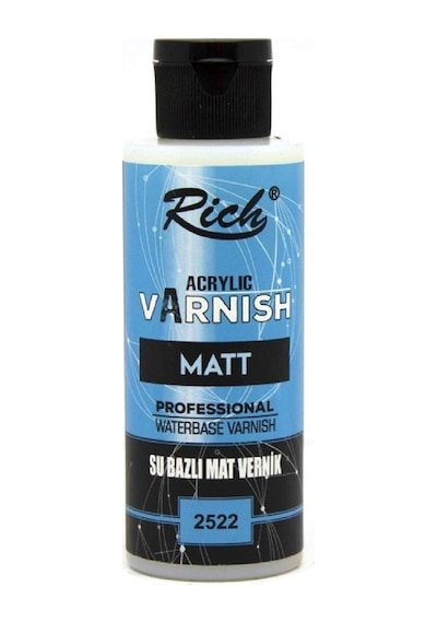 Rich Su Bazlı Vernik 2522 Mat 120 Cc