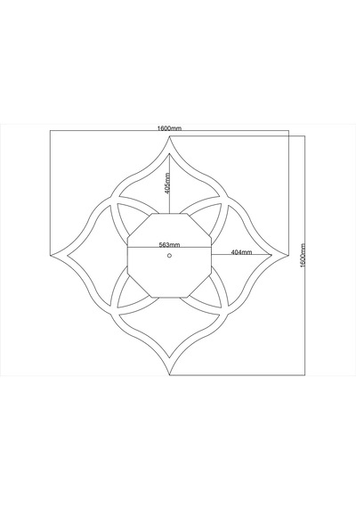 Motifpiyer Lamba Tavan Göbegi 52-motifli-8g-motif-30-modüler Dc