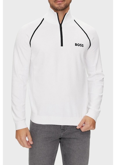 Boss Erkek Kazak 50519377 100 Beyaz