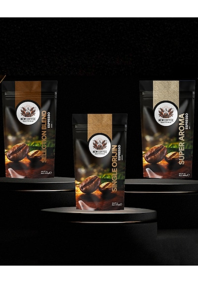 New Coffee Super Aroma Espresso Çekirdek Kahve Çekirdek 500 G