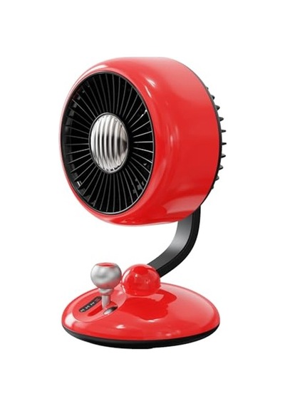 Salınımlı Led Işıklı Masaüstü Fan, 120 Dönüş Ve 3 Hız Ayarı