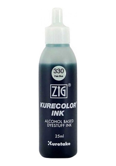 Zig Kurecolor Refill Ink Mürekkep 25ml 330 Pale Blue