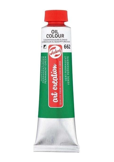 Talens Art Creation Yağlı Boya 40 Ml Permanent Green 662 10 Renk