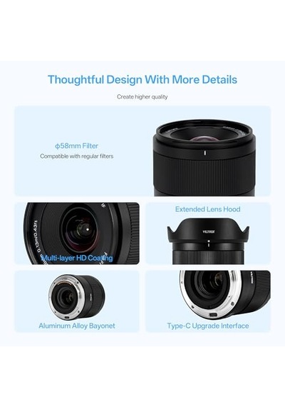 F4-5.6 Macro Geniş Açı Zoom Lens