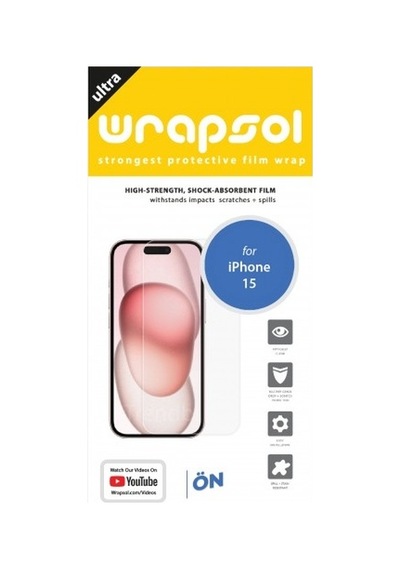 Apple iPhone 15 Uyumlu Ekran Koruyucu Poliüretan Film