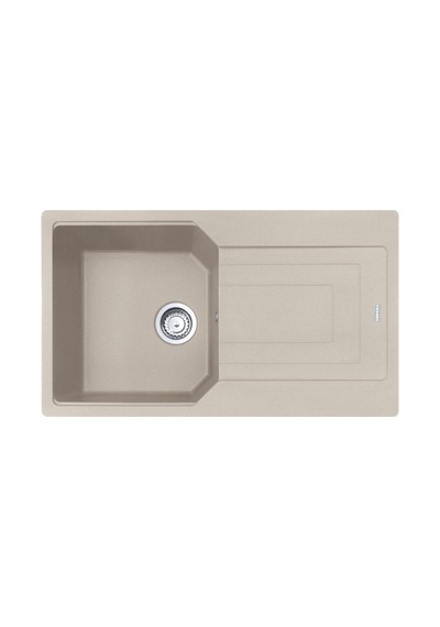 Franke Ubg 611-100 Granit Sahara Evye, Active Plus Doccia Sahara Armatür Bej