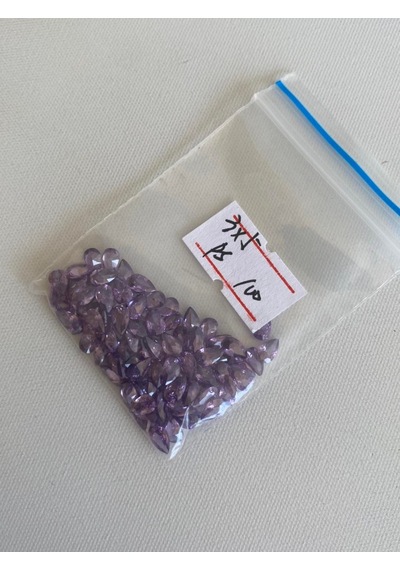 Armut Kesim Sentetik Taş 3x5mm 100 Adet Mor