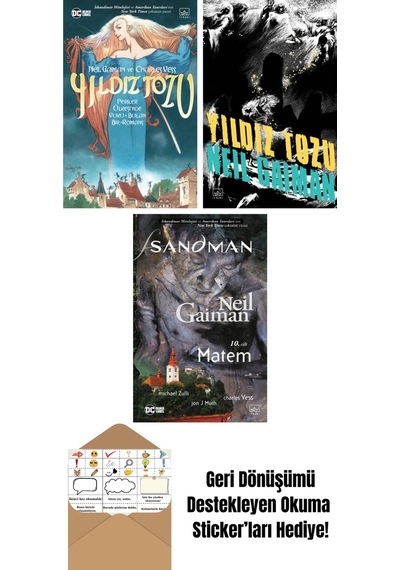 Yıldız Tozu Resimli Edisyon + Yıldız Tozu + Sandman 10 Matem