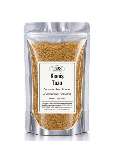Kişniş Tohumu Tozu 250 gr (1. Kalite) Coriandrum sativum / Coriander Seed Powder