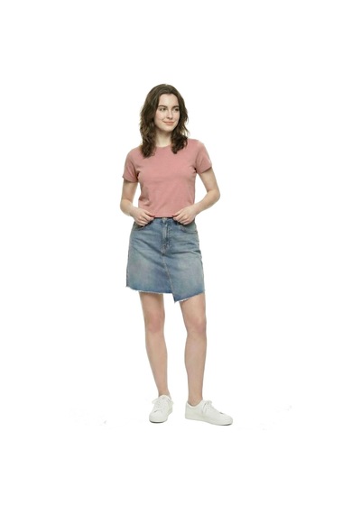 Kadın T-shirt Lf2042935 Lıght Pınk Pembe