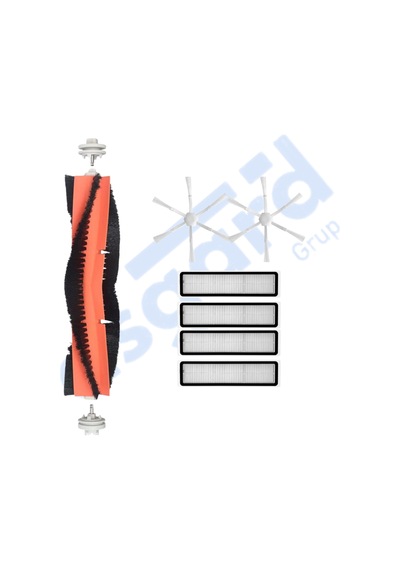 Dreame D9,d9 Max,l10 Pro,d9 Pro Uyumlu 1 Ana Fırça 2 Yan Fırça 4 Filtre Pkt-iasgf0000152