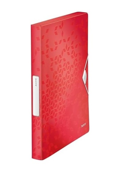 Active Leitz Wow Kalın Lastikli Dosya 124-Pembe