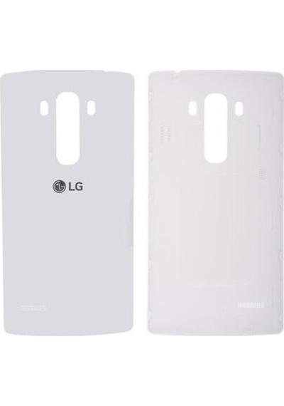 Gmr LG Uyumlu G4 Mini Beat H735 Arka Pil Batarya Kapağı Beyaz