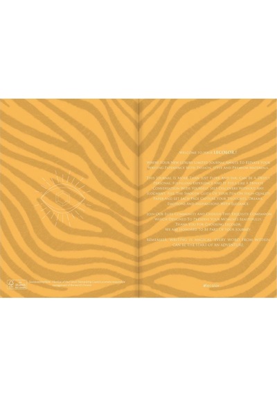 Keten Ciltli Düz Defter Zebra 17x24 Siyah