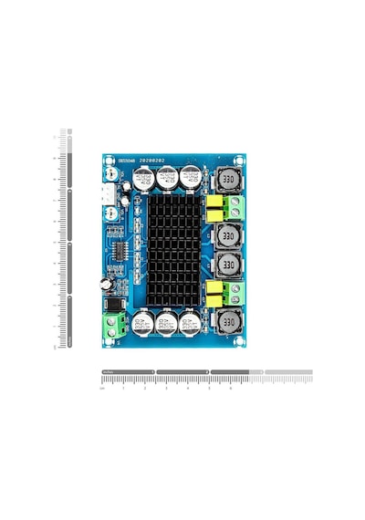 Xh-m543 Güç Amplifikatörü Kartı Tpa3116d2 2x120w Chip 2 Kanallı Güç Amplifikatörü Kartı