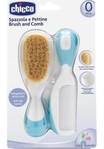Chicco Fırça Ve Tarak Seti 0 Ay+ Mavi 8058664011933