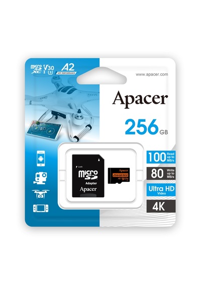 Apacer 256gb R100 Microsd Hafıza Kartı Ap256gmcsx10u8-r