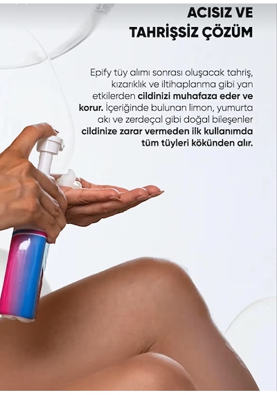 Epify Hassas Bölgeler İçin Doğal Bakım Tüy Dökücü Krem 250 ML