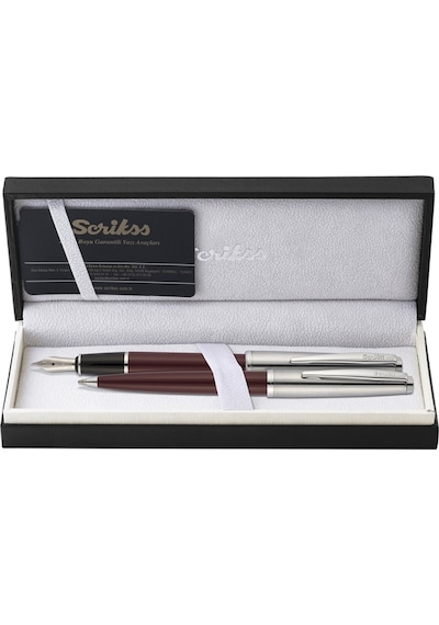Scrikss 78 Kalem Seti Bordo