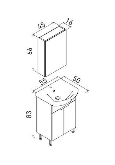 Orka Purus 55 Cm Parlak Beyaz Ayna Dolaplı Banyo Dolabı Takım Ayaklı Beyaz Orka Purus 55 Cm Parlak Beyaz Ayna Dolaplı Banyo Dolabı Takım Ayaklı Beyaz