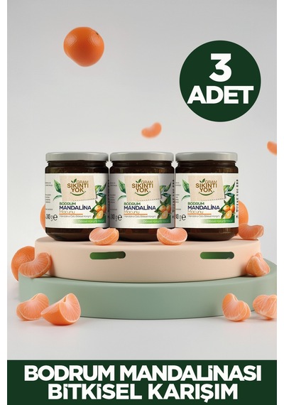 Bodrum Mandalinası Macunu 3 Adet X 240g