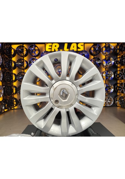 4  Adet Renault  6 15 4 100 Et43 601 Sılver Jant Revize Edilmiş Takım