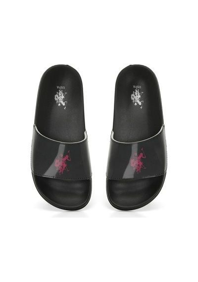 U.s. Polo Assn.4m Sebaste 4fx Hologramlı Kadın Siyah Plaj Terliği A10168691212010-siyah Siyah