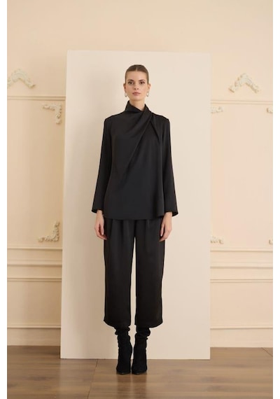Senna Crıstalle Pants Siyah Siyah