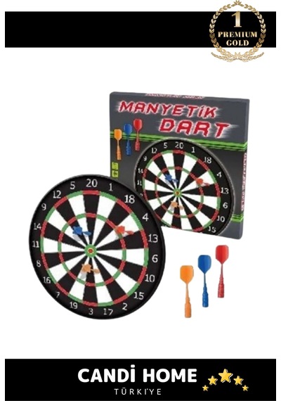 Özel Seri Eğitici Zeka Geliştirici Öğretici Eğlence Aile Manyetik Dart Küçük Boy Çap 33 Cm