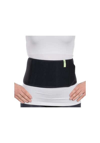 Wingmed Neopren Abdominal Korse 16cm Doğum Sonrasında Toparlayıcı, Cerrahi Müdahale Sonrası Siyah