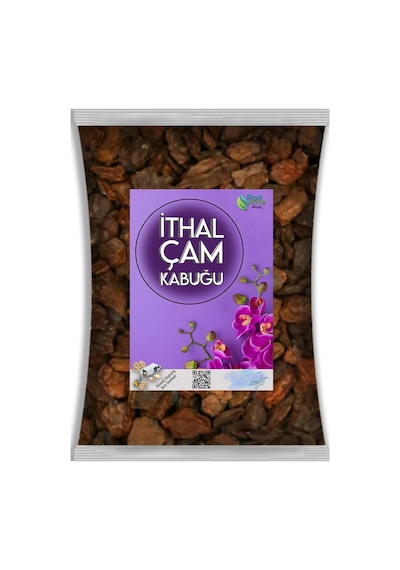 İthal Orkide Toprağı - 2 Litre - Orkide Çam Kabuğu - İri Taneli Temizlenmiş Ürün Diğer