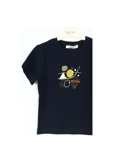 Xo Kids Erkek Çocuk Tişort 9ay - 4 Yaş 48632 Lacivert