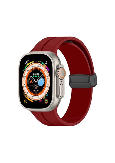 Watch Ultra 49mm Uyumlu Krd-84 Uyumlu Tkdr Kordon-lila