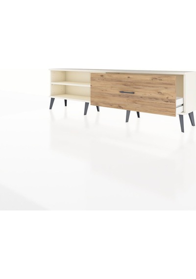 Arges Tv Ünitesi Tek Raflı Tek Çekmeceli 176x30x51 Aytaşı-aytaşı/çam Aytası/atlas Çam Arges Tv Ünitesi Tek Raflı Tek Çekmeceli 176x30x51 Aytaşı-aytaşı/çam Aytası/atlas Çam