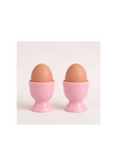 Seramik Pembe Yumurtalık Kadehi 2 Li Set Pembe - 827936857 Pembe