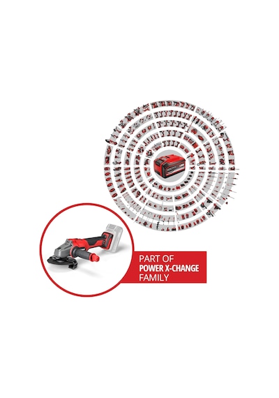 Professional Akülü Avuç Taşlama Makinesi Axxıo 18/125 4431140 Çok Renkli