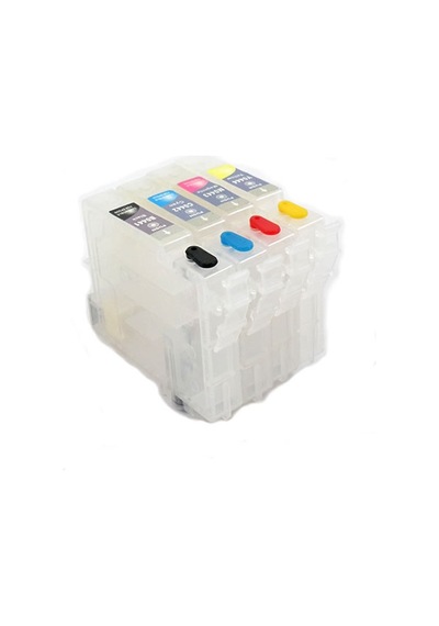 Epson T0611-T0614 Uyumlu Kolay Dolan Kartuş - 4 Renk