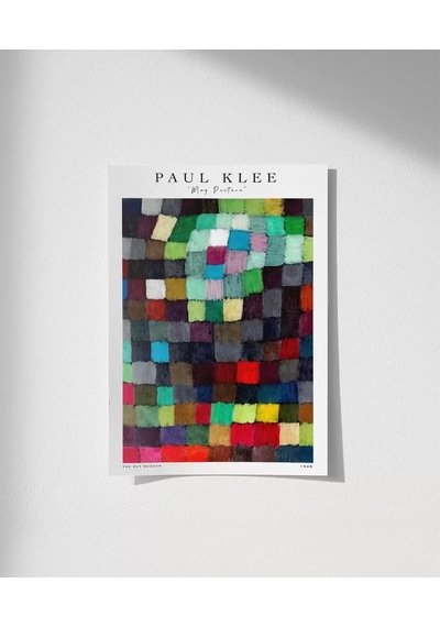 Çerçevesiz Poster Paul Klee Mayıs Resmi 2