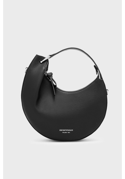 Emporio Armani Deri Çıkarılabilir Askılı Çanta Kadın Çanta Ew005671 Af29459 Uc001 Siyah