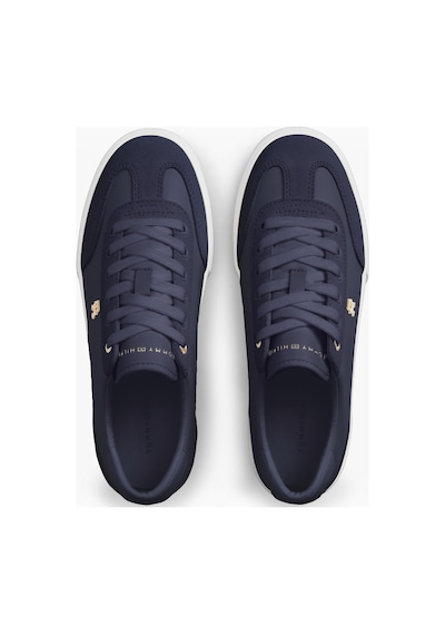 Tommy Hilfiger Th Chıc Low Vulc Kadın Mavi Sneakers - Fw0fw09391