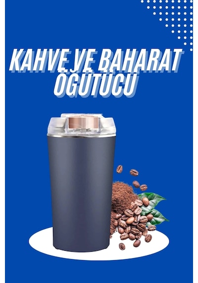 Yeni Nesil Kahve Ve Baharat Öğütücü Paslanmaz Çelik Kahve Değirmeni