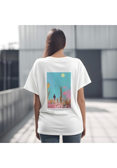 Samsara Serisi No:8 T-shirt - Kırmızı