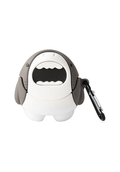 Microsonic Oppo Enco Air 3 Kılıf Cartoon Figürlü Silikon Crtn-Fgr-Kpkblk